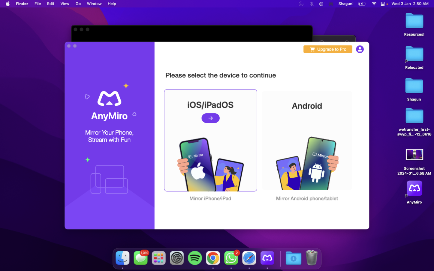iMobie AnyMiro: Screen Mirroring Made Easy