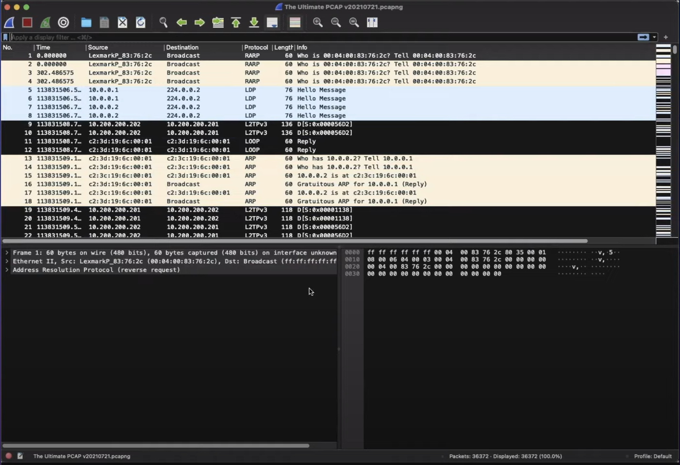 Wireshark-network-monitoring