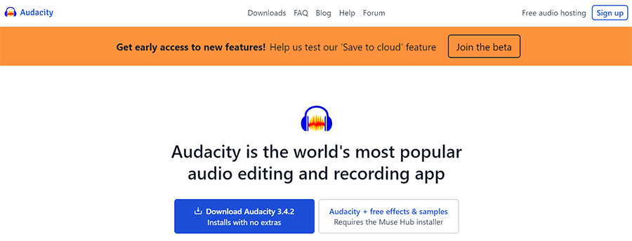 Best voice over services Audacity.