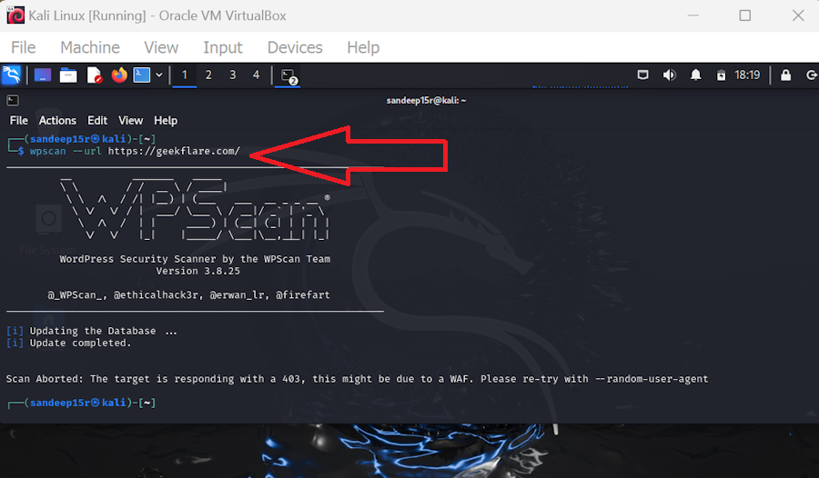 WPScan-Running-on-Kali