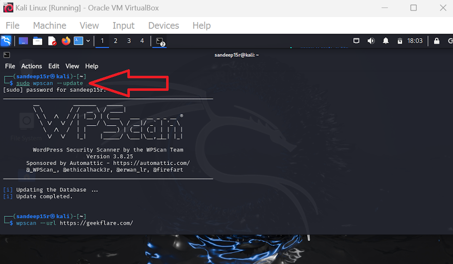 WPScan-Update-Kali-Linuc