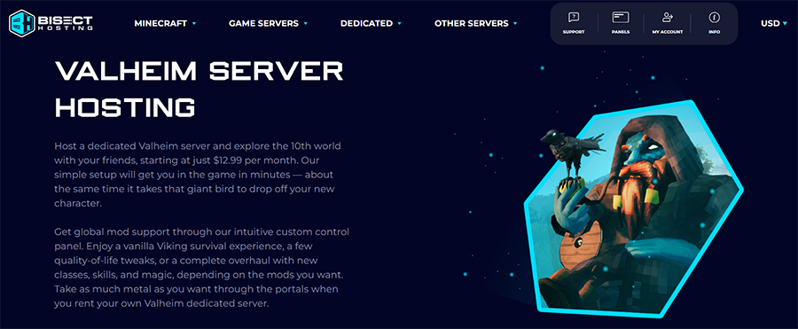 Best Valheim server hosting providers 2024 Bisect Hosting.