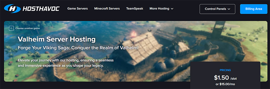 Best Valheim server hosting providers 2024 Host Havoc.