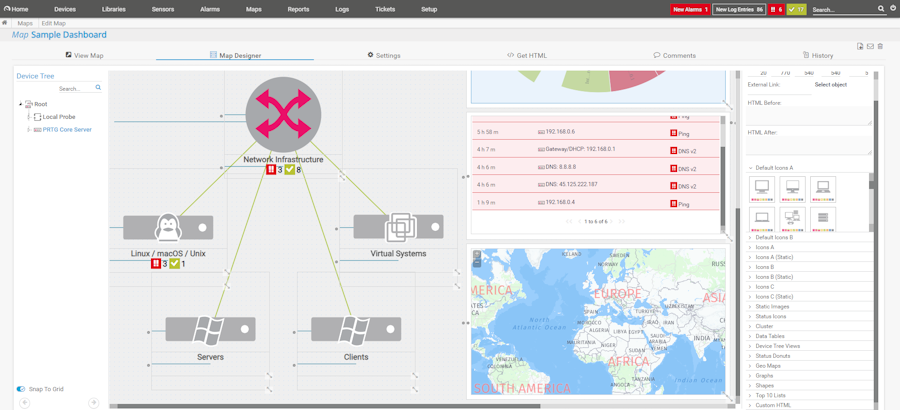 prtg-map-design