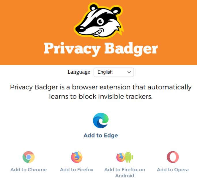 privacy badger