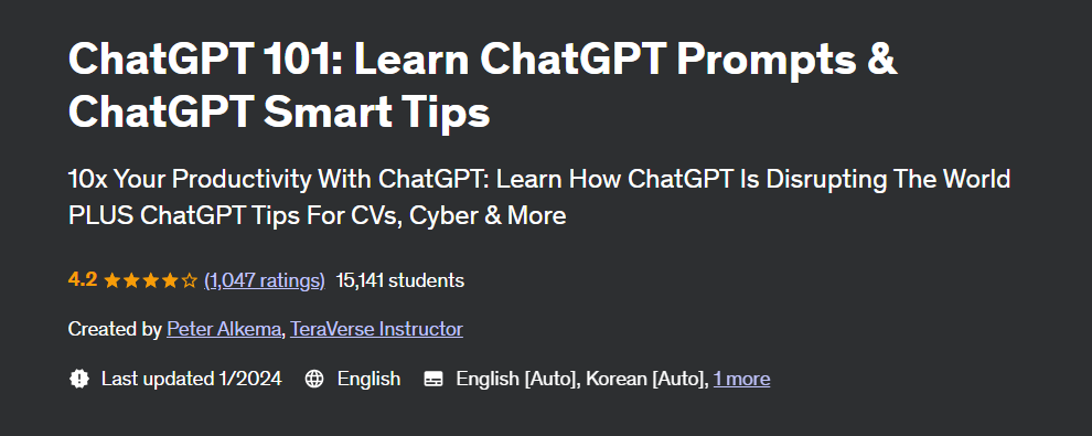 ChatGPT-101