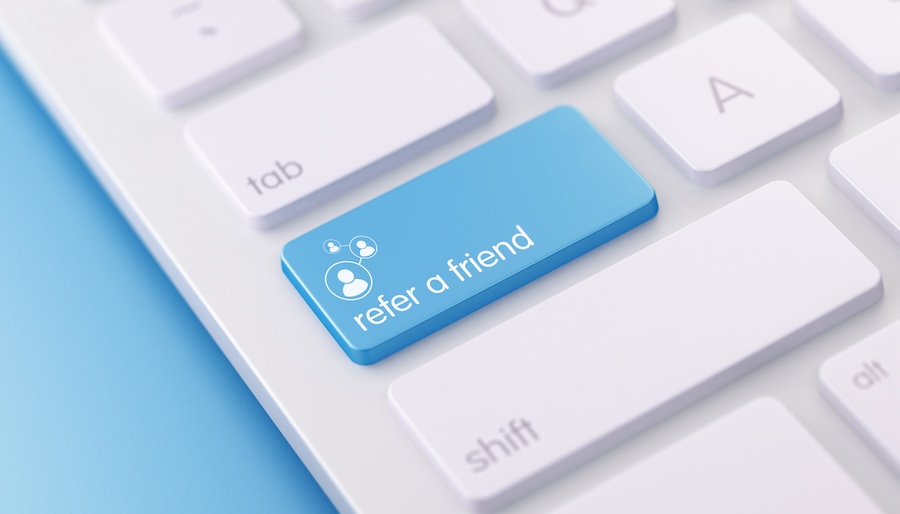 Refer a friend software