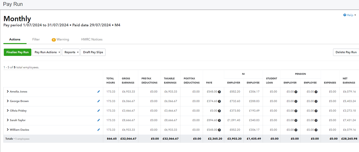 QuickBooks Payroll