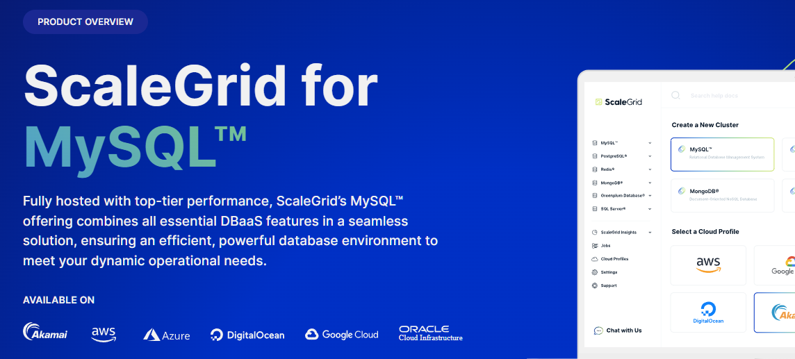 ScaleGrid DBass Hosting