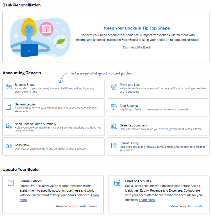 FreshBooks accounting