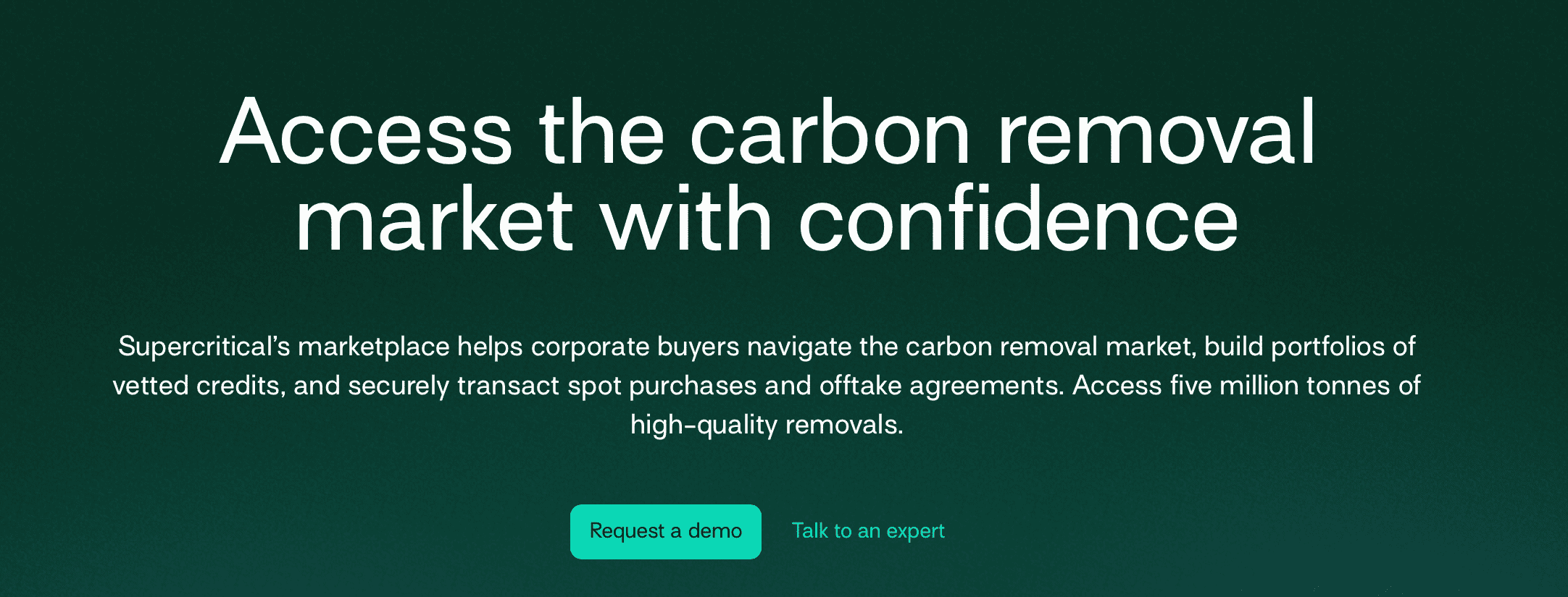 Image introduces Supercritical carbon accounting