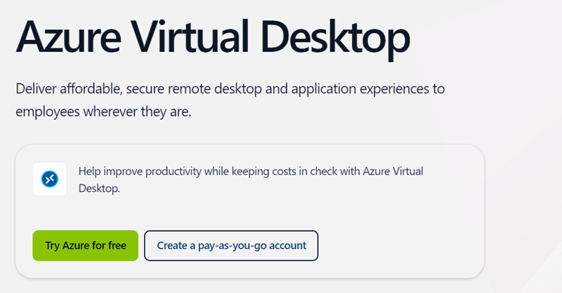 Azure Virtual Desktop