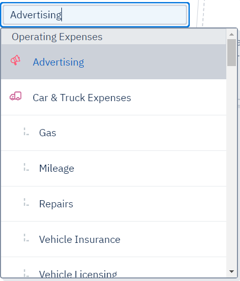 Creating new expense on FreshBooks