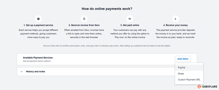 Xero Payments