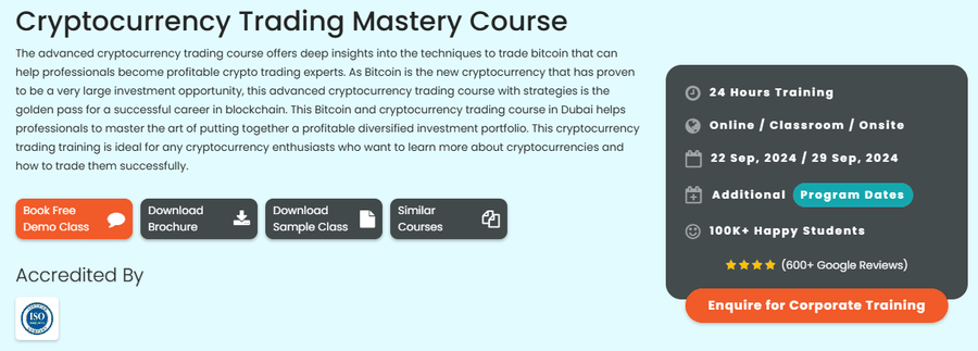 crypto trading mastery course