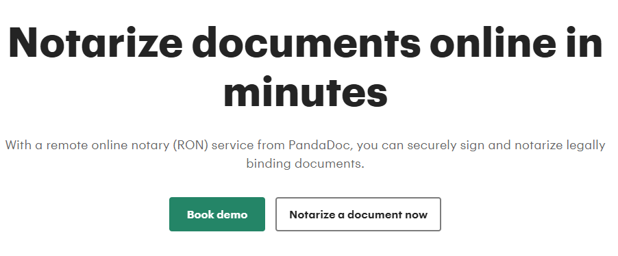 pandadoc notary