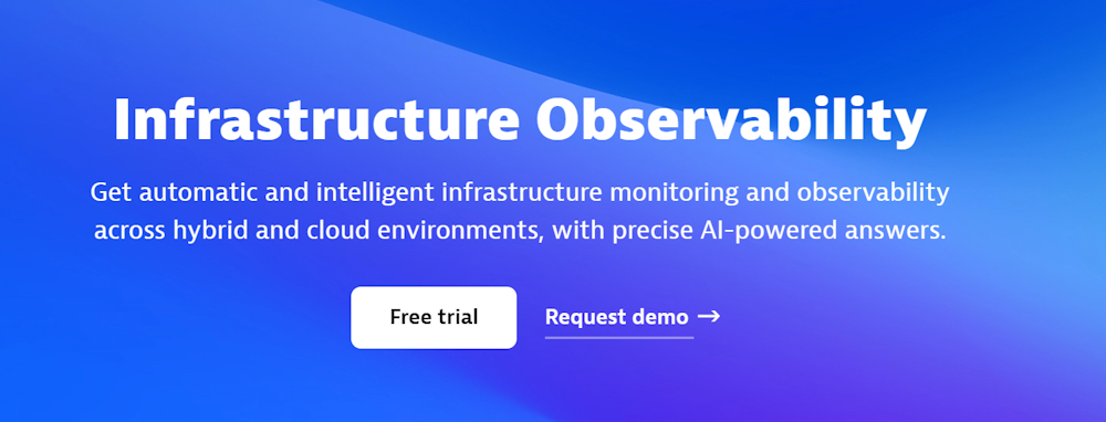 Dynatrace Infrastructure Monitoring Landing Page