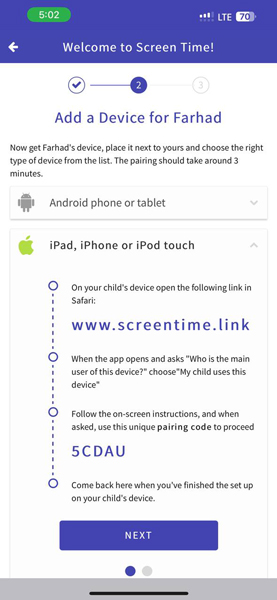 ScreenTime Dashboard