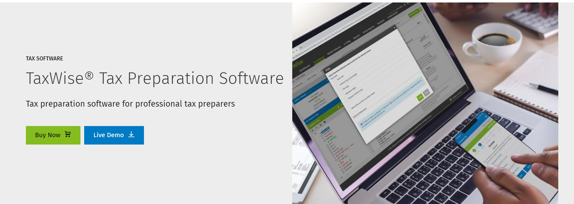 TaxWise Tax Preparation Software