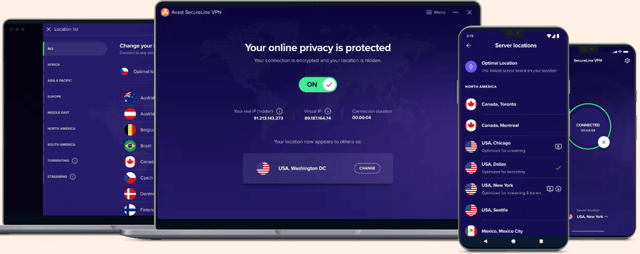 avast secureline vpn