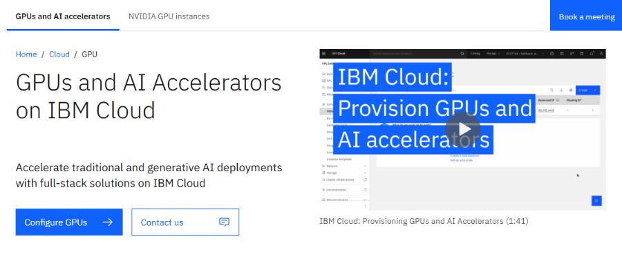 ibm cloud gpu