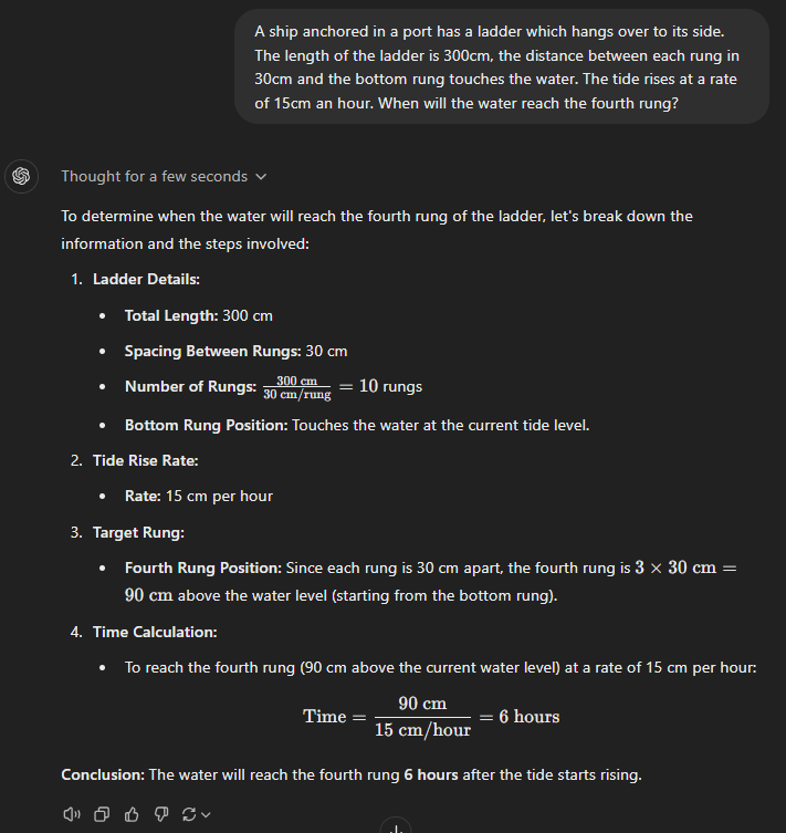 o1 mini math puzzle