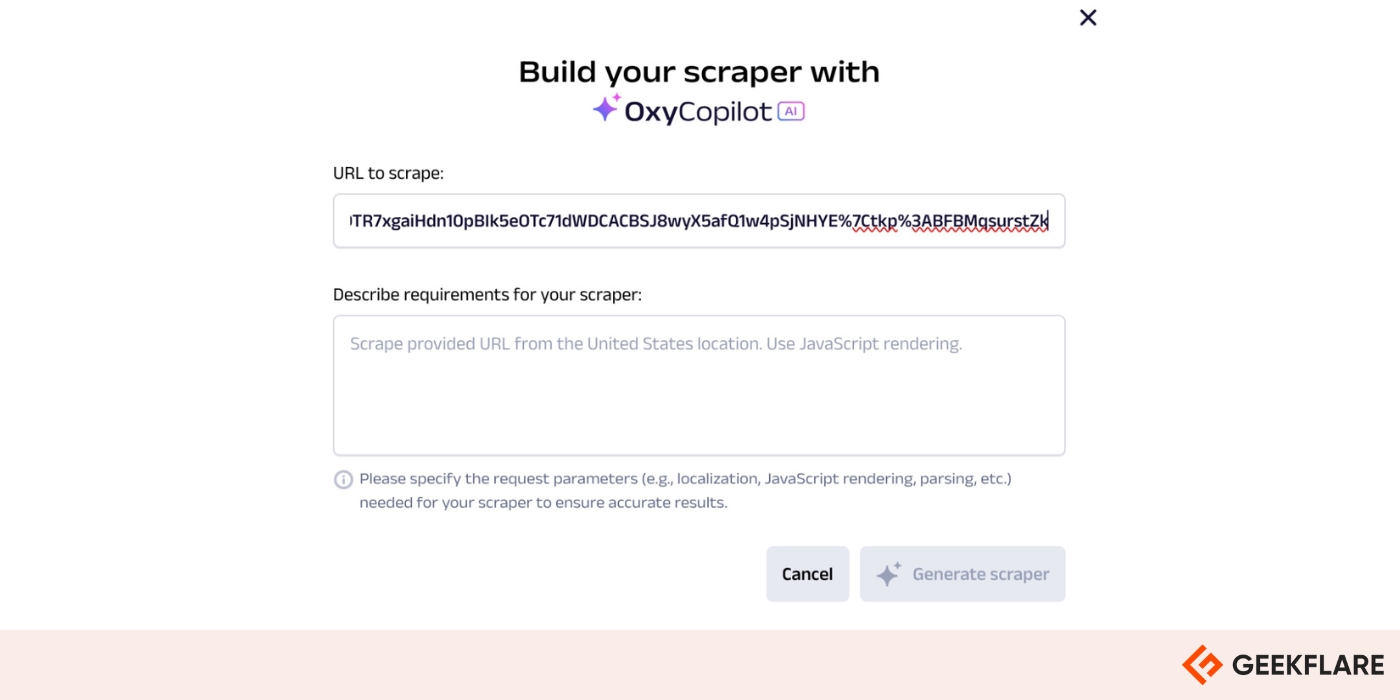 oxypilot review build your scraper