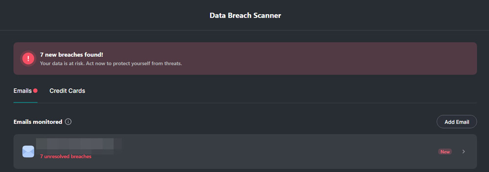 Data Breach Monitoring