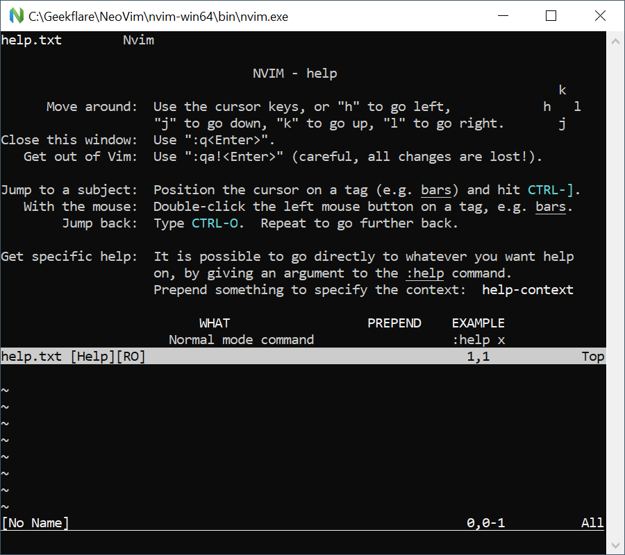 NeoVim Editor