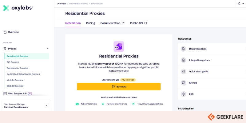 residential proxies