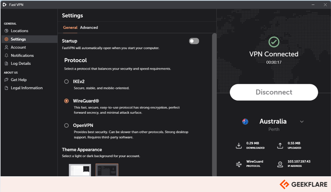 FastVPN Protocols