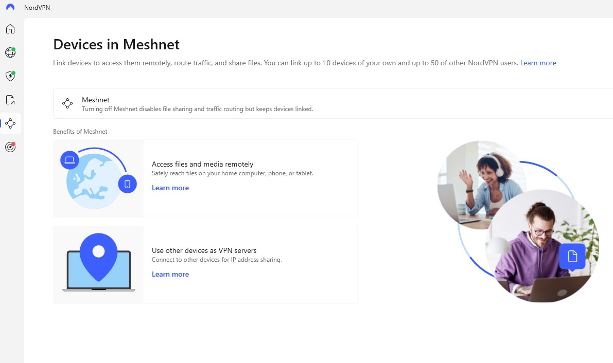 NordVPN Meshnet