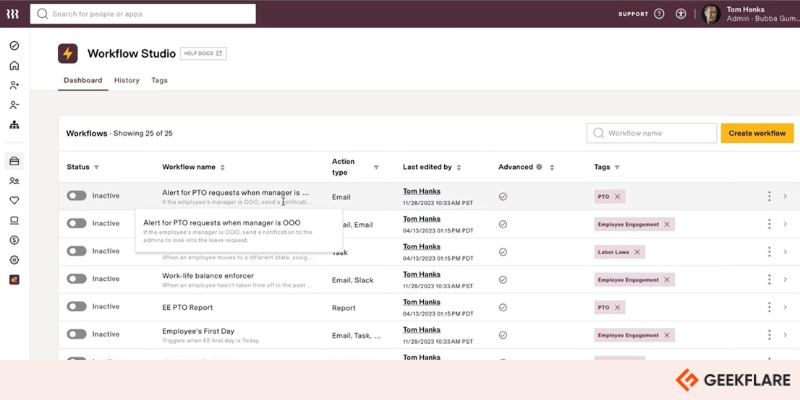 Rippling Workflow Automation