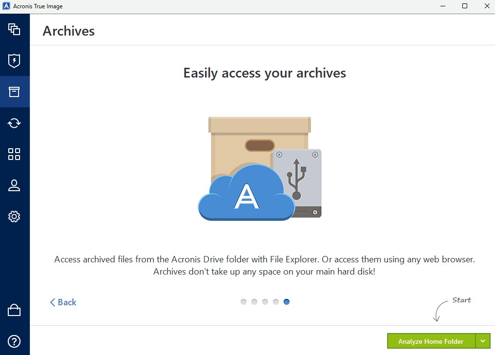 Acronis True Image Archives