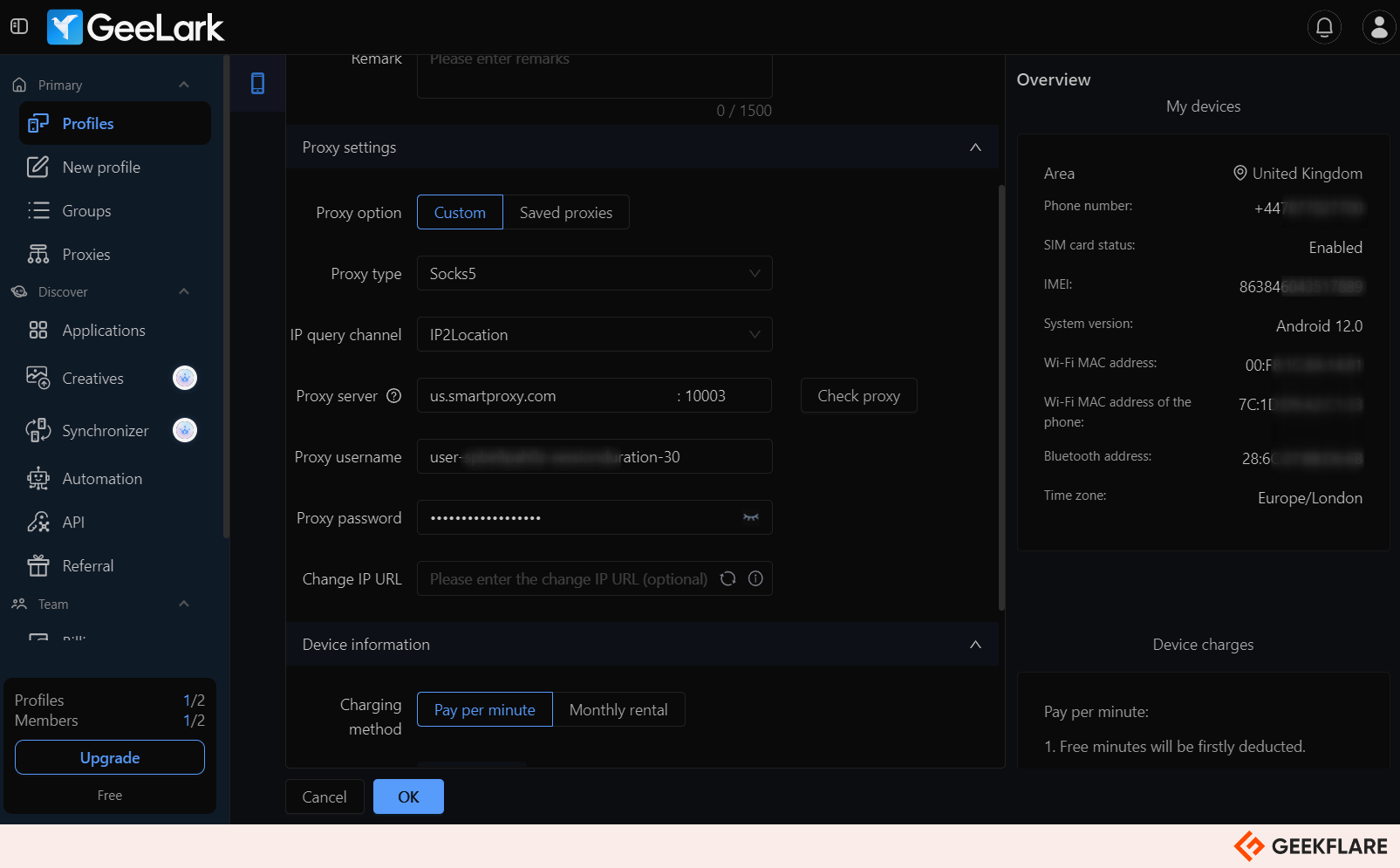 GeeLark Review: Antidetect Phones in the Cloud
