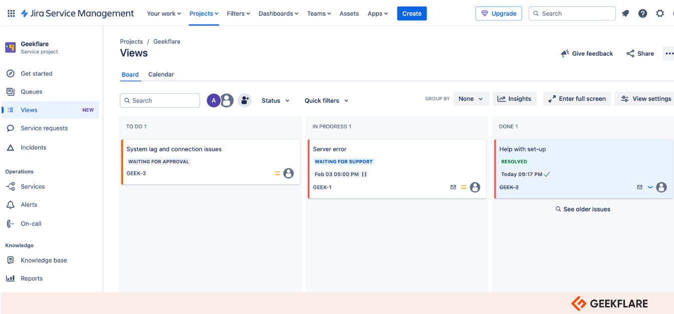 Jira Service Management (JSM)