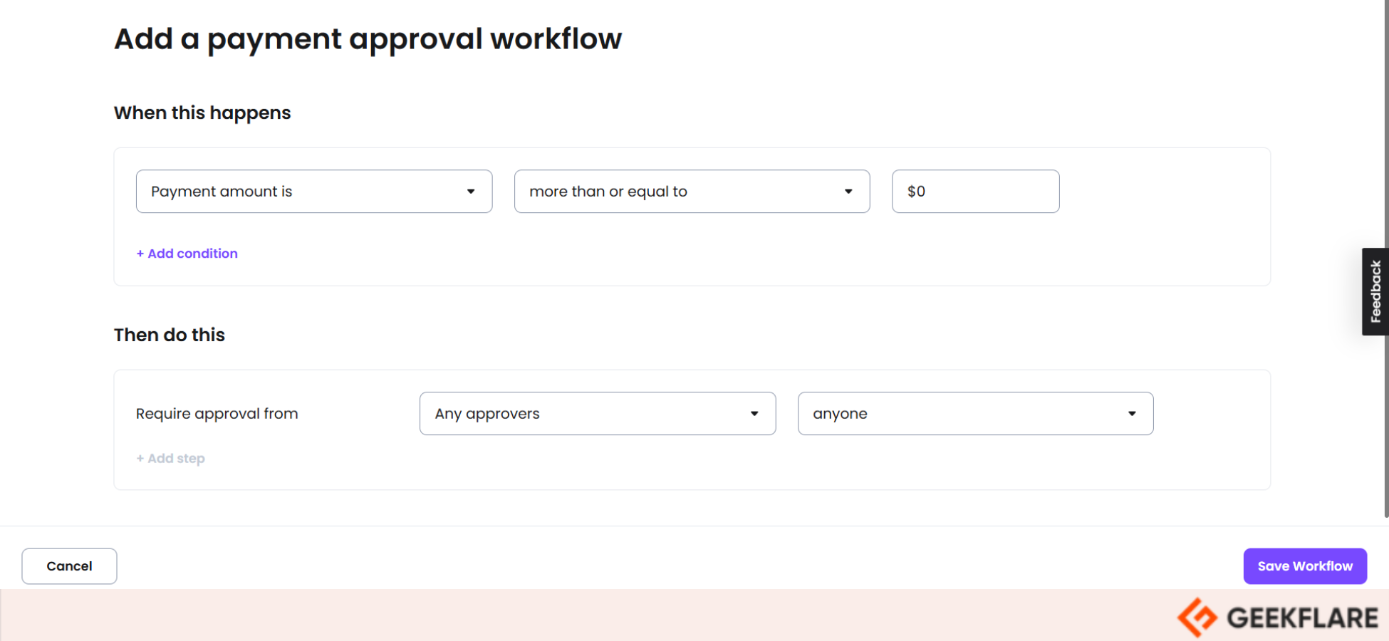 Melio automation workflow