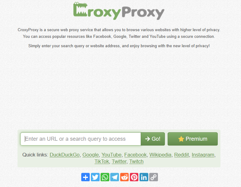 croxyproxy