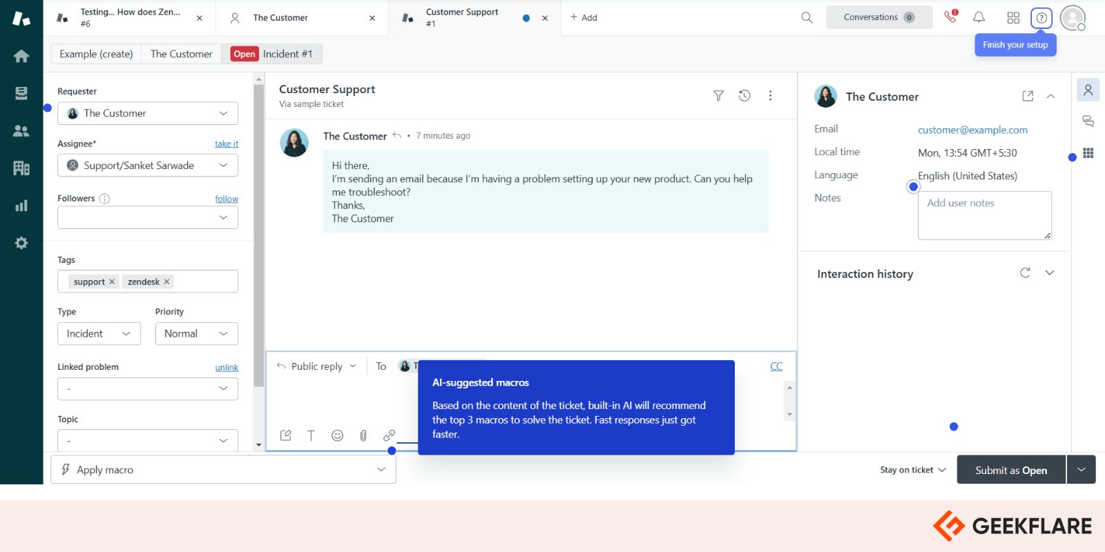 zendesk customer service