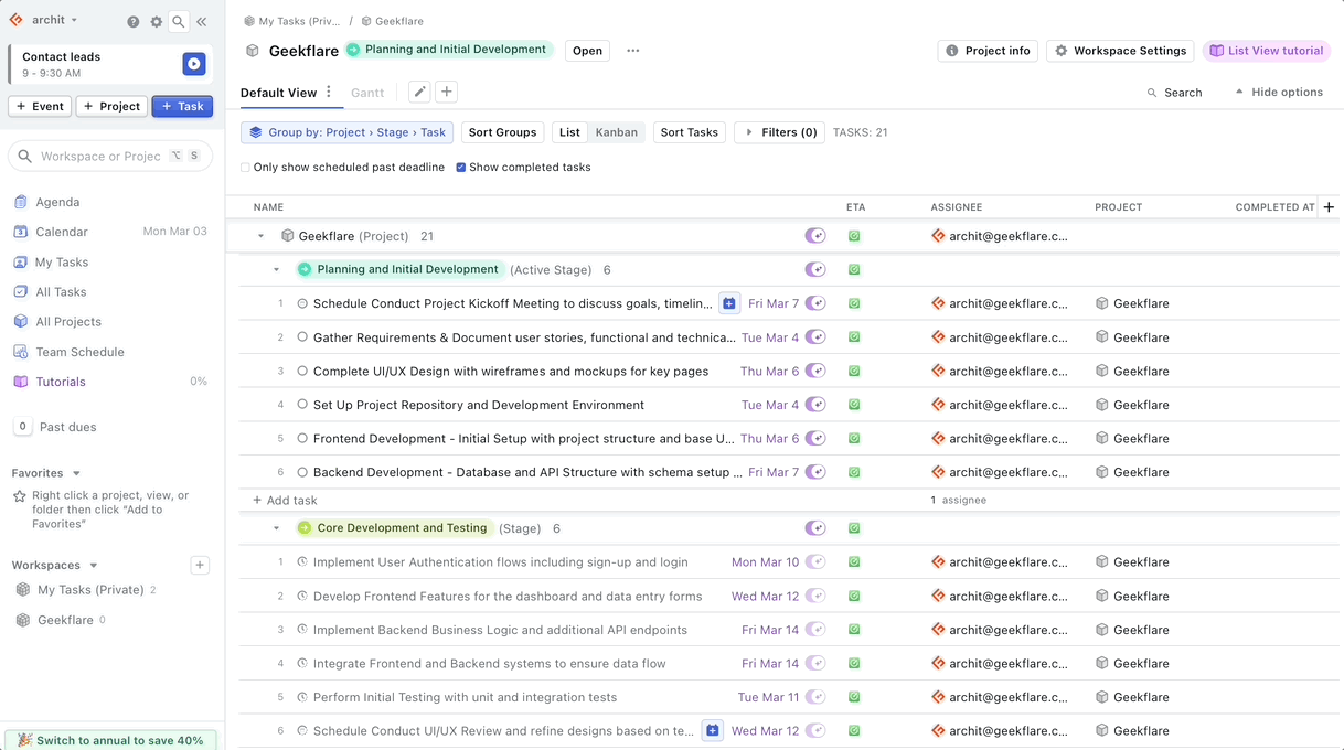 Motion's custom views