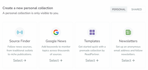 Readpartner Collections