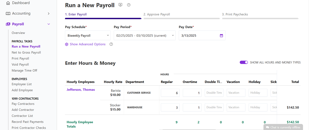 patriot payroll software