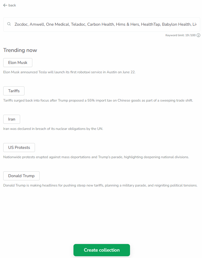 readpartner google news collection