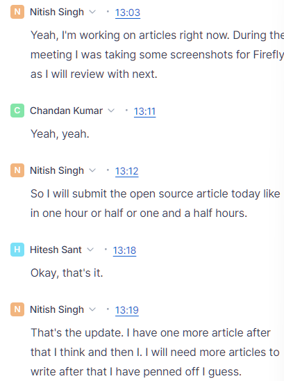 Fireflies accurate transcribing