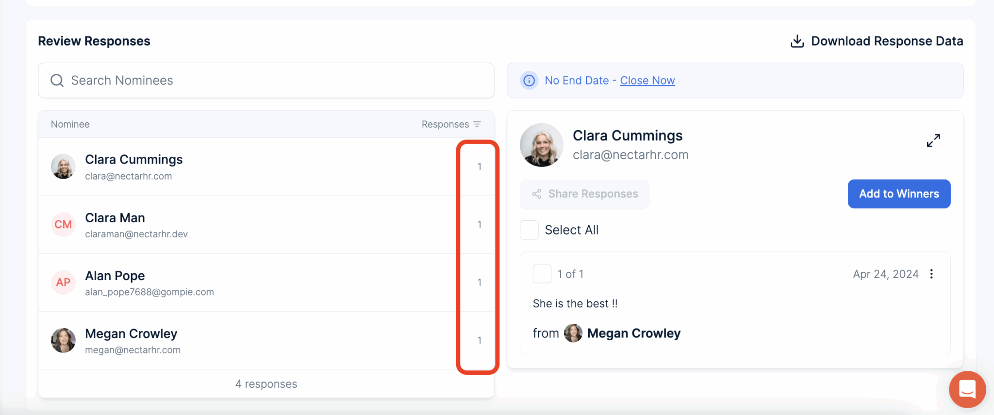 Nectar Program Nectar Review: Recognize, Reward and Retain People