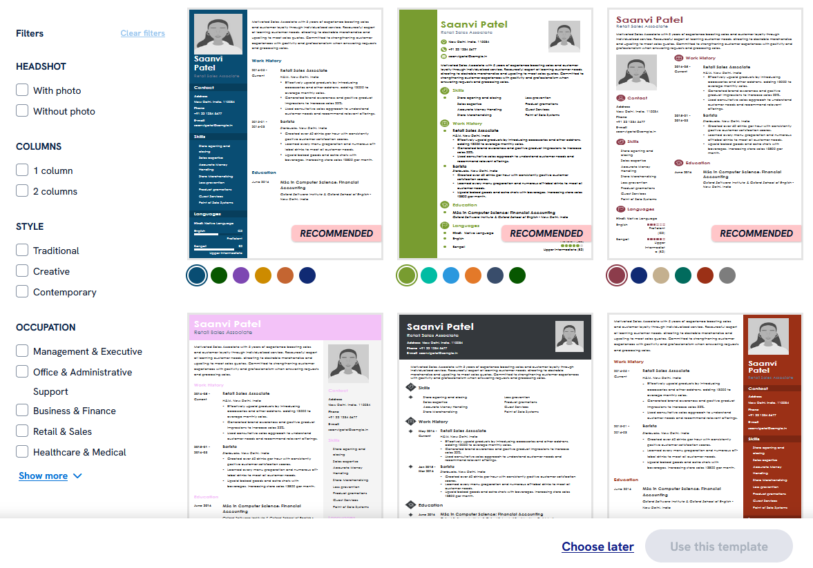 zety resume builder 1