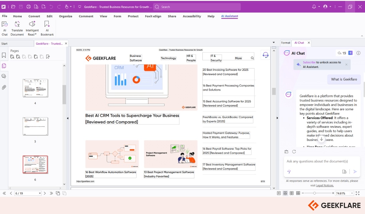 Foxit PDF Editor