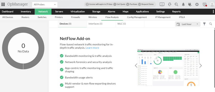 OpManager Network Management