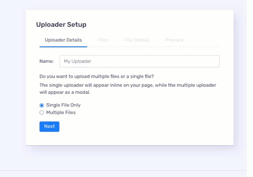 Simple File Upload