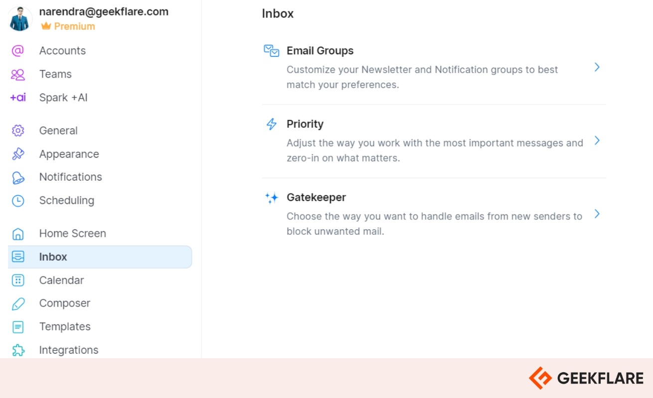 Spark Mail